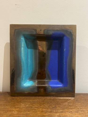 grand vide poche vintage en céramique