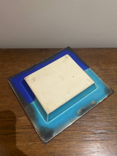 grand vide poche vintage en céramique