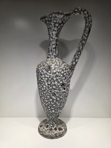 Grande Aiguière céramique Dieulefit signée AR