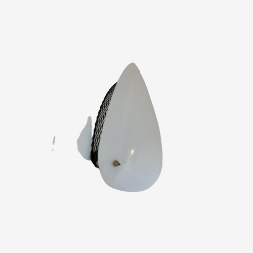 GRANDE APPLIQUE PERSPEX ET METAL DEPLOYE ANNEES 50 60 