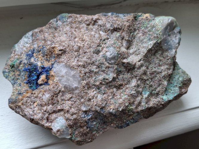 Grande azurite et malachite env. 800 grammes