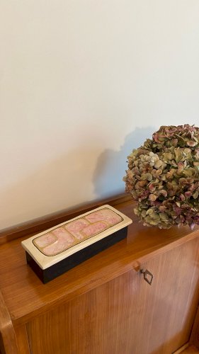 Grande boîte / coffret à bijoux Mithé Espelt vers 1980