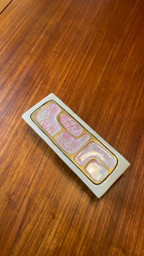 Grande boîte / coffret à bijoux Mithé Espelt vers 1980