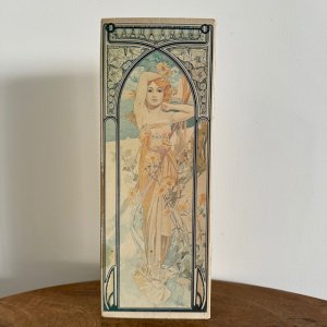 Large matchbox decor Mucha Eclat du Jour M3504