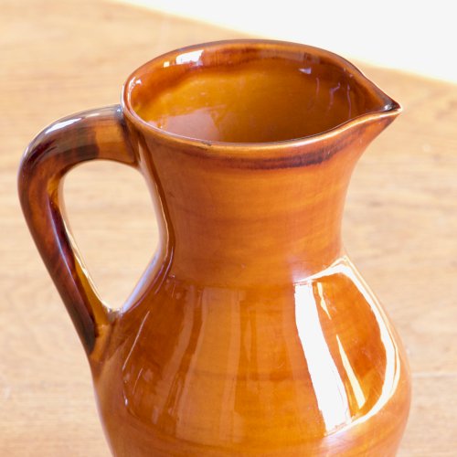 Grande carafe ancienne signée Saint Clément