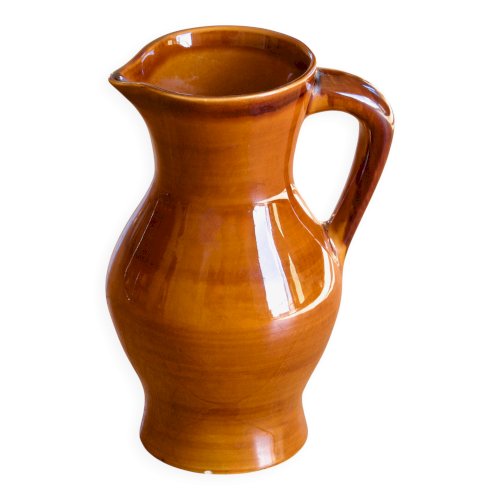 Grande carafe ancienne signée Saint Clément