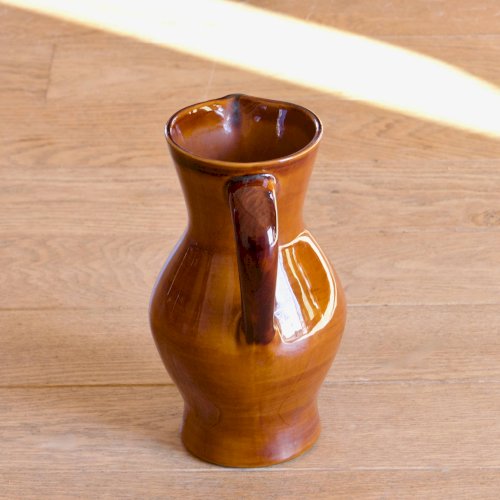 Grande carafe ancienne signée Saint Clément