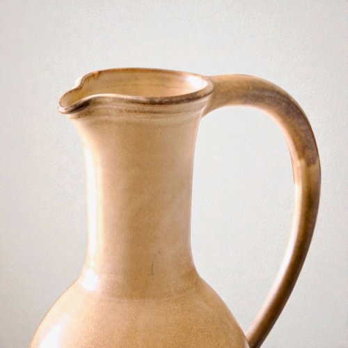 Grande carafe artisanale en grès mat