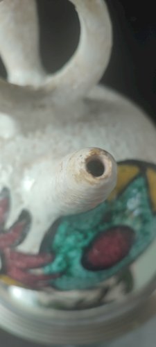 Grande chevrette en céramique de Pablo Sanguino Toledo