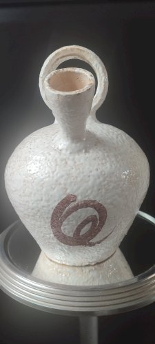 Grande chevrette en céramique de Pablo Sanguino Toledo