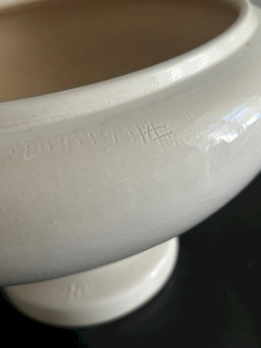 Grande coupe en céramique 1950