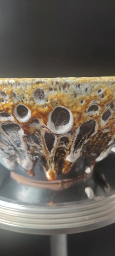 Grande Coupe "Fat Lava" Volcanique Pièce de Caractère (1960/70)