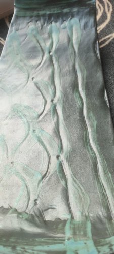 Grande coupe (signée) en grès d'atelier français années 60-70.