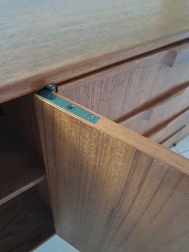 Grande enfilade scandinave en teck – 2,50 m – années 60 – vintage