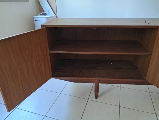 Grande enfilade scandinave en teck – 2,50 m – années 60 – vintage