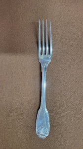 GRANDE FOURCHETTE CHRISTOFLE COQUILLE VENDOME