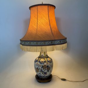 Grande Lampe d’art Maison DRIMMER à RODEZ Céramique Peinte à La Main Oiseaux