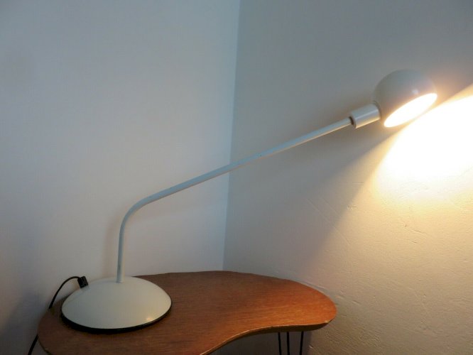 GRANDE LAMPE DE BUREAU A POSER ANNEES 80 VINTAGE