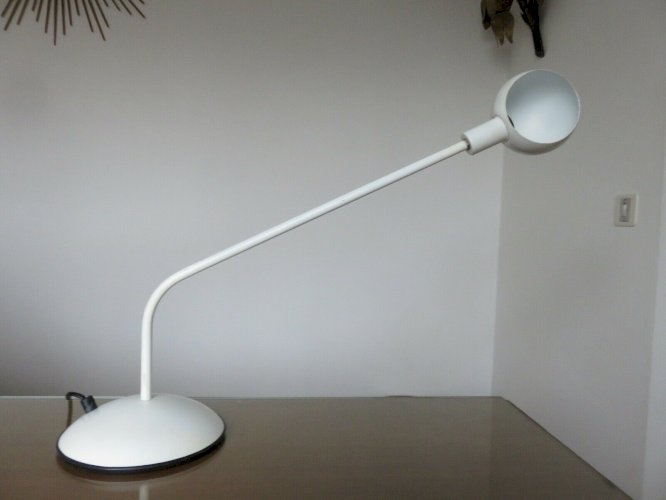 GRANDE LAMPE DE BUREAU A POSER ANNEES 80 VINTAGE