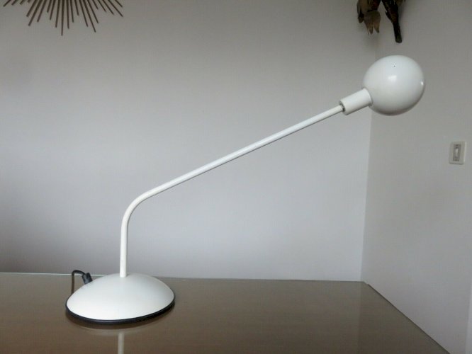 GRANDE LAMPE DE BUREAU A POSER ANNEES 80 VINTAGE