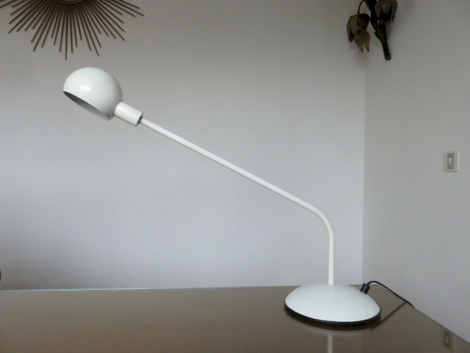 GRANDE LAMPE DE BUREAU A POSER ANNEES 80 VINTAGE