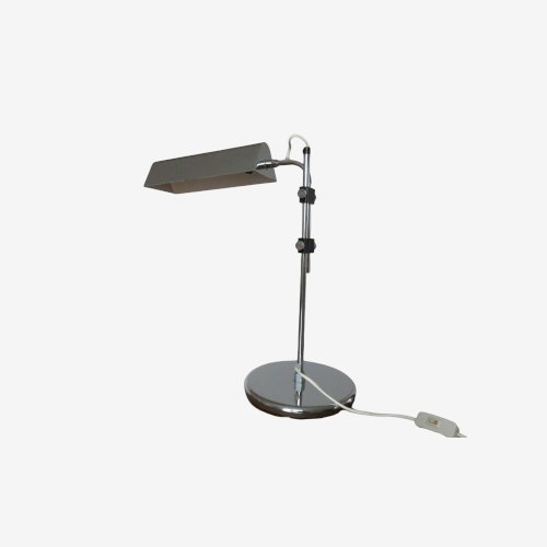 GRANDE LAMPE LISEUSE CHROMEE EDITION DISDEROT ANNEES 70 VINTAGE