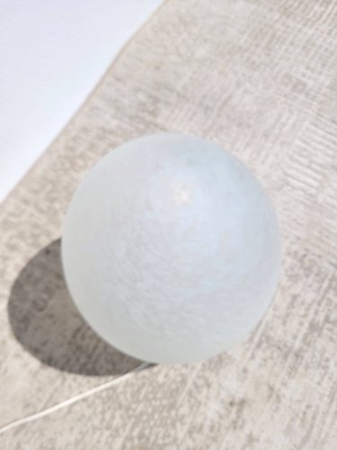 Grande lampe oeuf vintage années 80