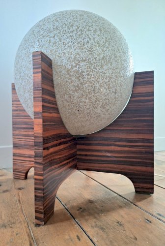 Grande lampe vintage à poser, luminaire ancien