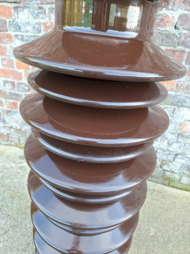 Grande structure (+100cm) vintage en céramique, décoration rétro