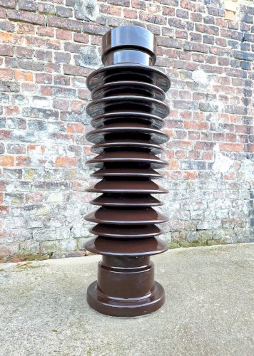 Grande structure (+100cm) vintage en céramique, décoration rétro