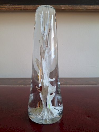 Grande Sulfure conique hauteur 20 cm XIXè siècle très bel état
