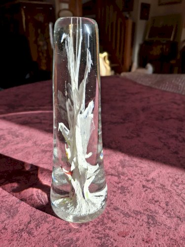 Grande Sulfure conique hauteur 20 cm XIXè siècle très bel état