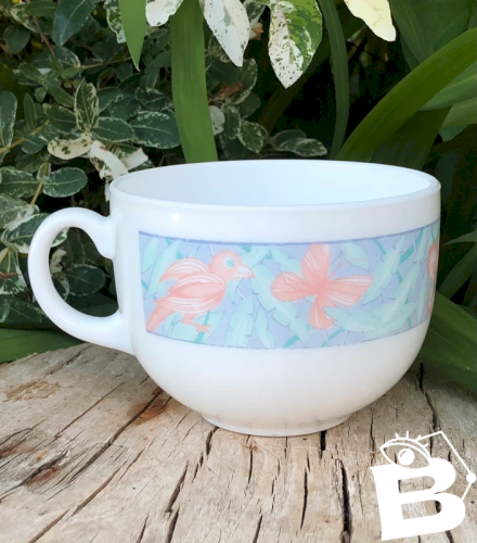 Grande tasse en opaline