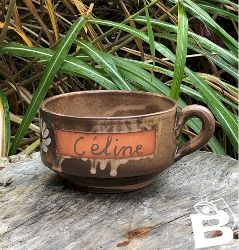 Grande tasse nominative « Céline »