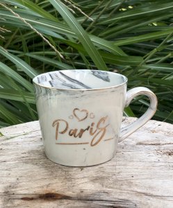 Grande tasse Paris en porcelaine