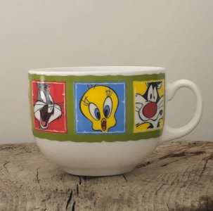 Grande tasse rétro vintage personnages Warner Bros