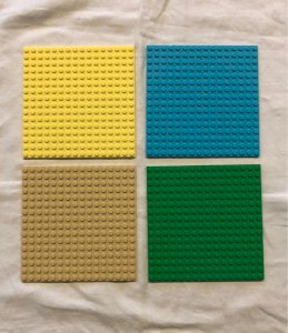 Grandes plaques Lego 13*13 cm