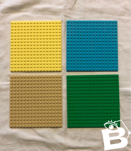 Grandes plaques Lego 13*13 cm