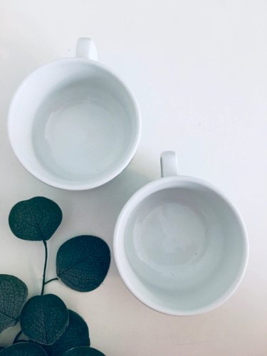 Grandes Tasses en porcelaine