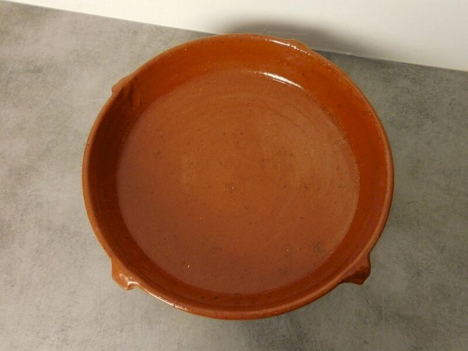 GRANG PLAT ANCIEN EN TERRE VERNISSEE
