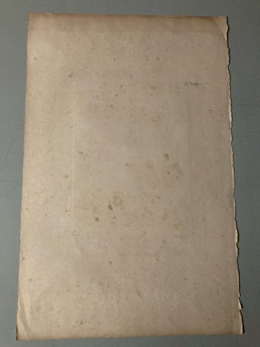 Gravure 1834 Auguste Denis RAFFET Graveur Tombe Juguda Kazaz Portrait Art Ancien