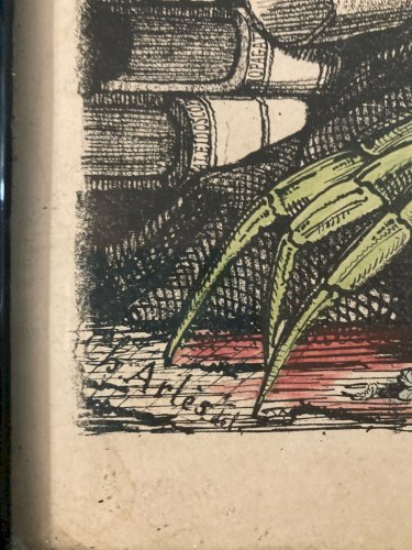 Gravure 1886 La Comédie Bordelaise Journal Hebdomadaire Ange Docteur