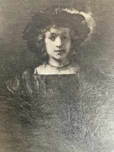 Gravure 1890 Rembrandt Fils Titus Jeune Enfant Art Ancien Portrait