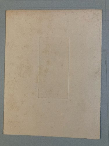 Gravure 1950 Paysage Arbre Foret Art Lithographie Estampe Jean Eugène BERSIER