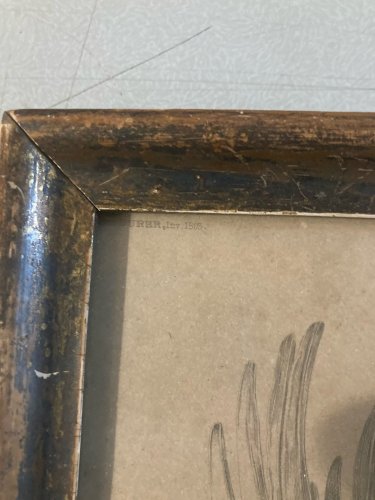 Gravure Albrecht Durer Dürer Tête Squelette Crane Époque XIXe ancien Estampe Art