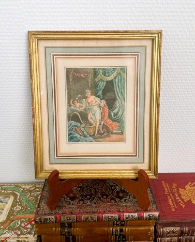 Gravure ancienne - Jean Baptiste Huet