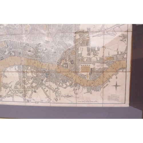 Gravure Anglaise de Londres et Westminster 1804