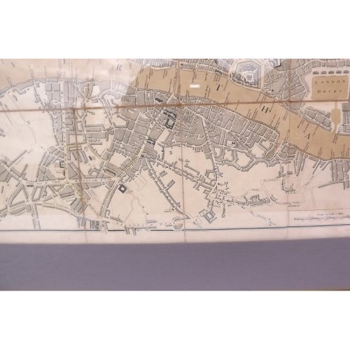 Gravure Anglaise de Londres et Westminster 1804