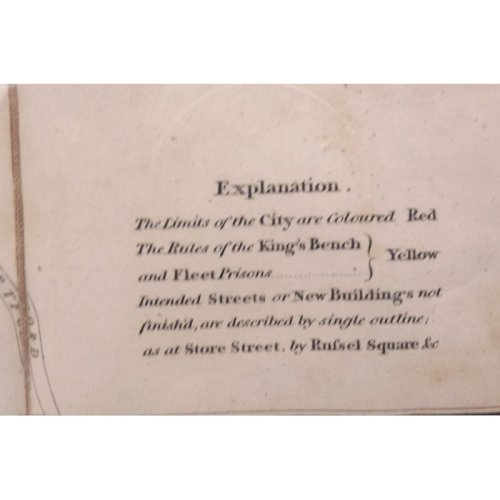 Gravure Anglaise de Londres et Westminster 1804