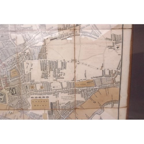 Gravure Anglaise de Londres et Westminster 1804